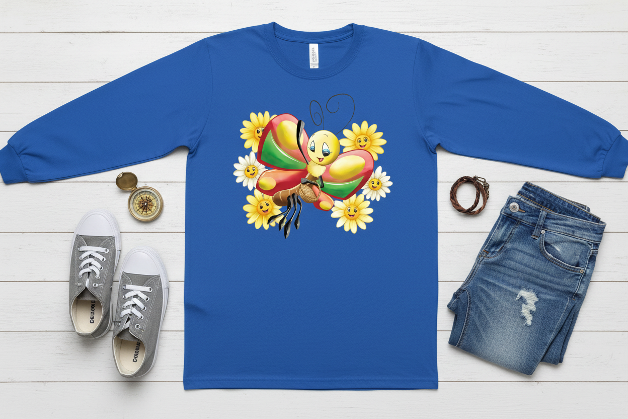 Long Sleeve Azul Royal (RB)
