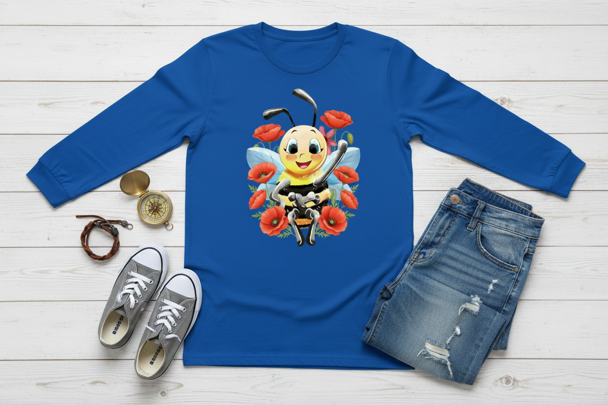 Long Sleeve Azul Royal (RB)