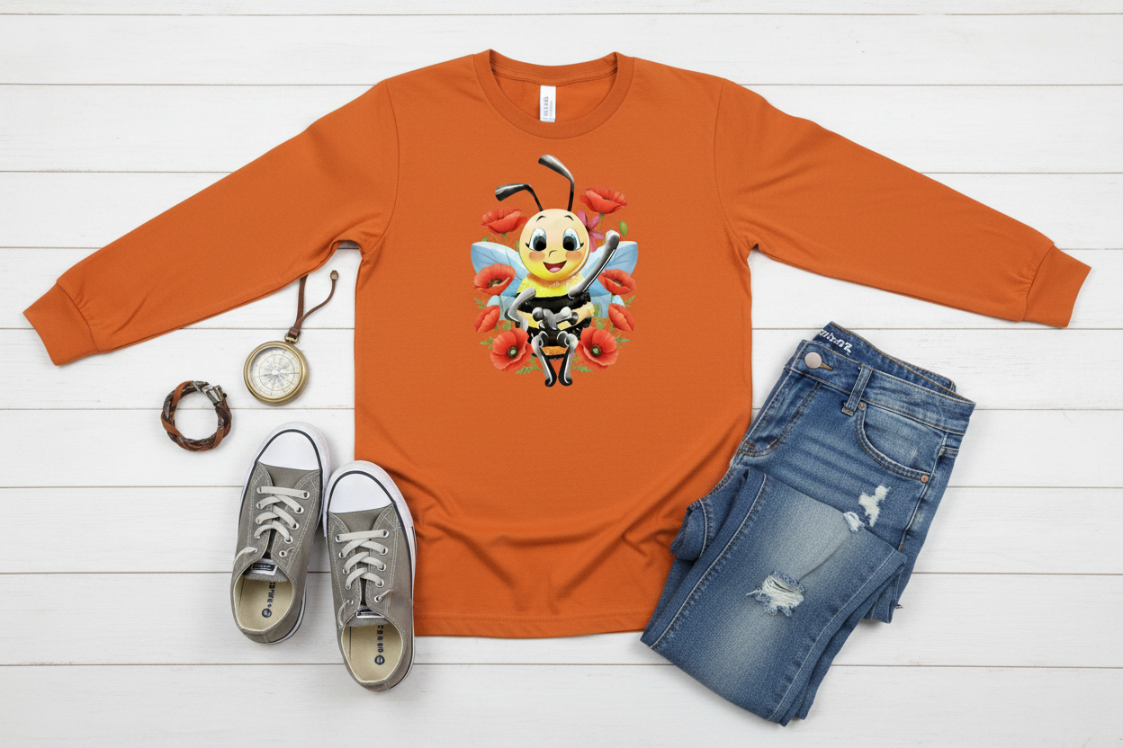Long Sleeve Laranja (OR)