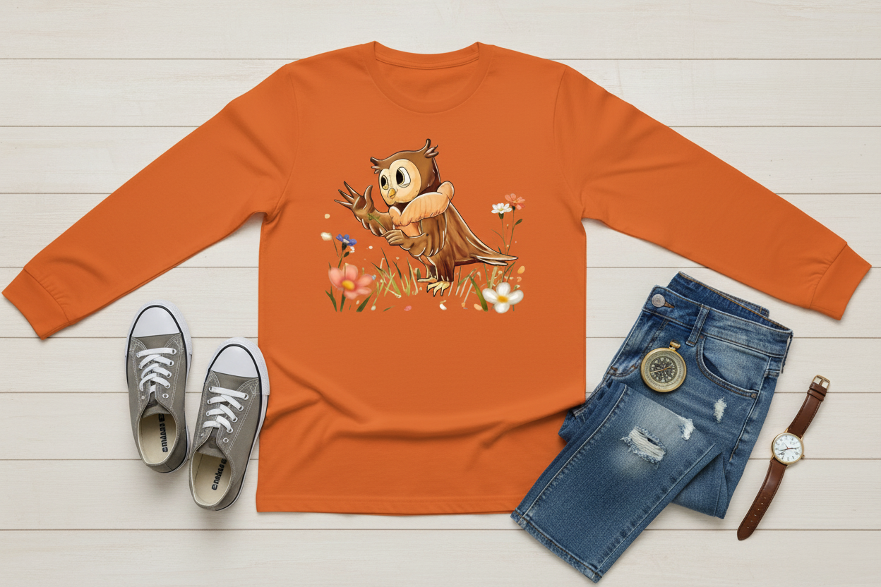 Long Sleeve Laranja (OR)