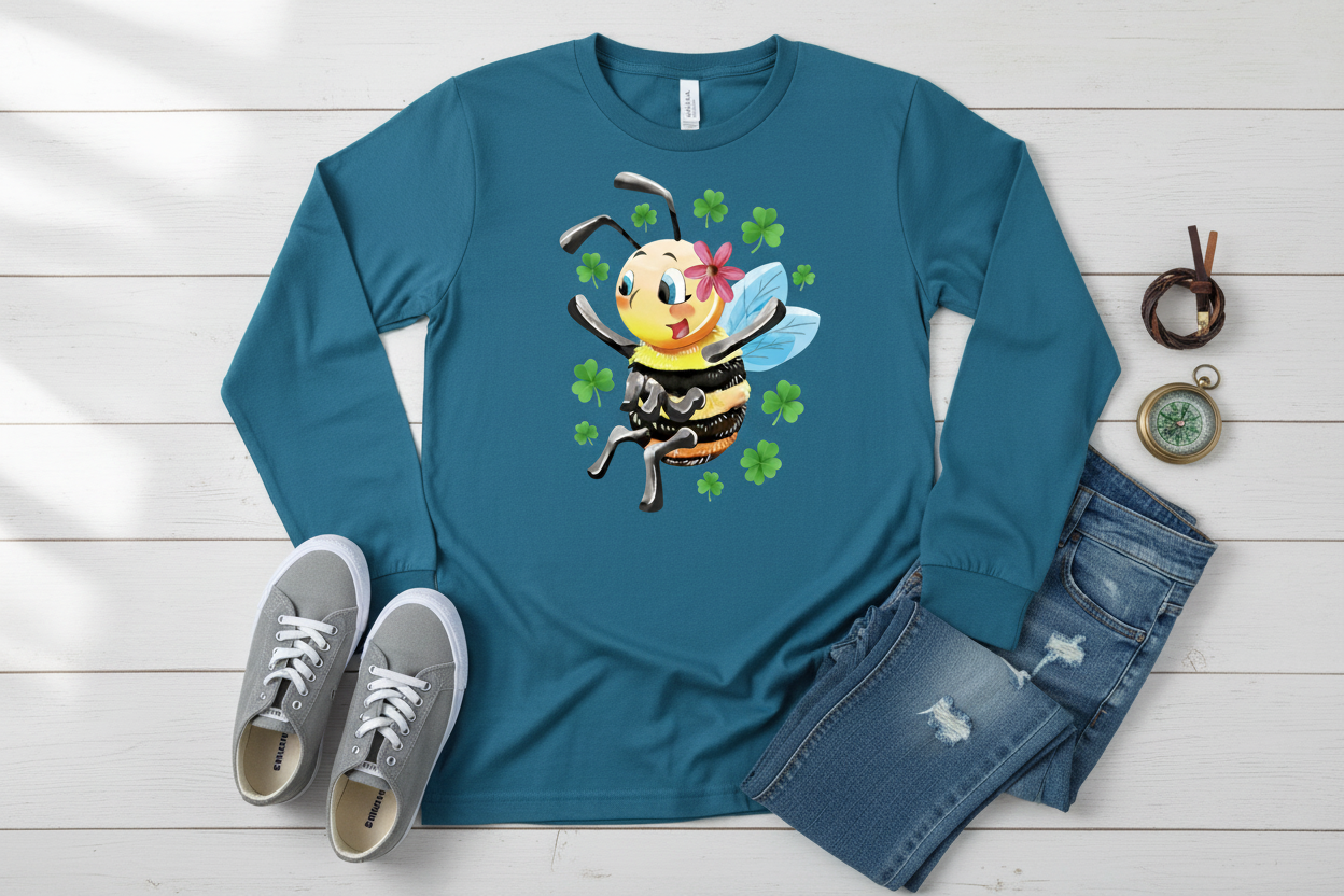 Long Sleeve Petrol Blue (PB)