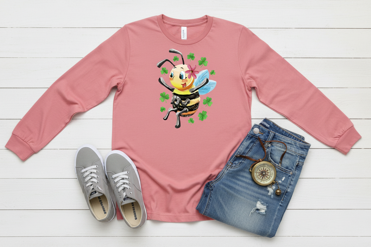 Long Sleeve Pink Vintage (PV)