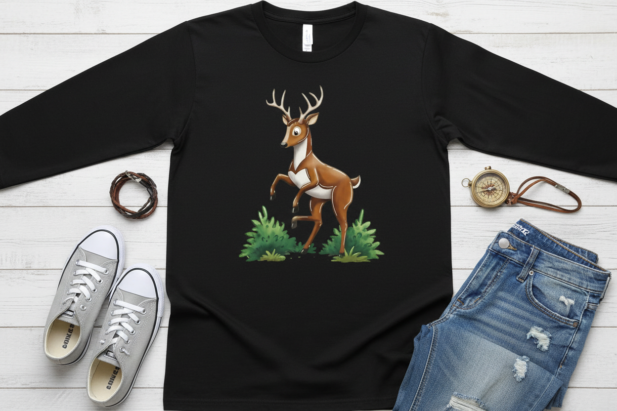 Long sleeve Preta (BK)