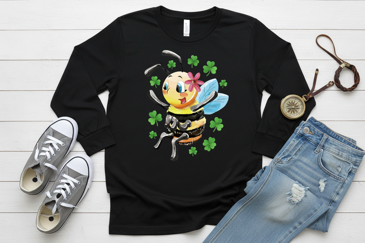 Long Sleeve Preta (BK)