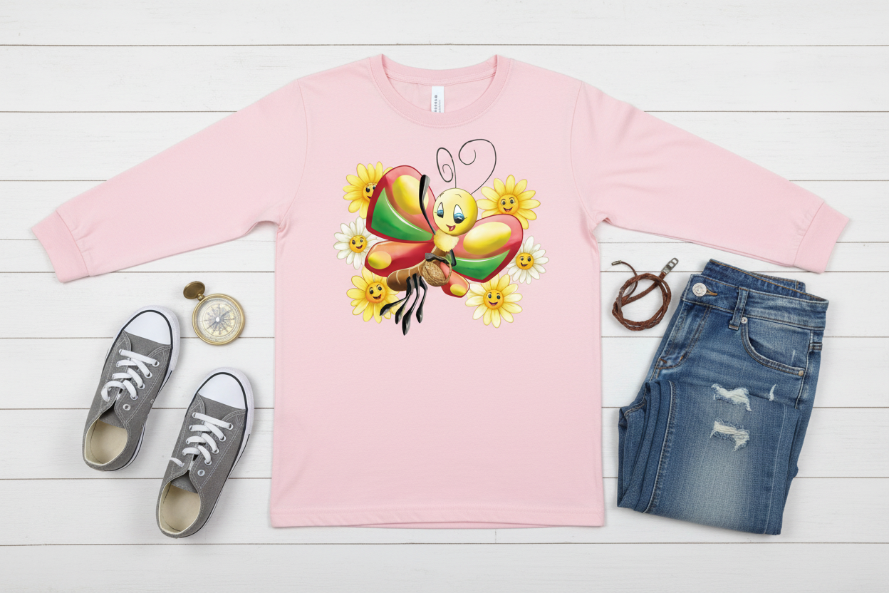 Long Sleeve Rosa (PK)