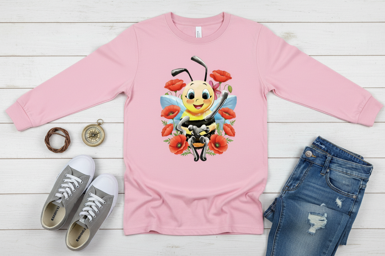 Long Sleeve Rosa (PK)