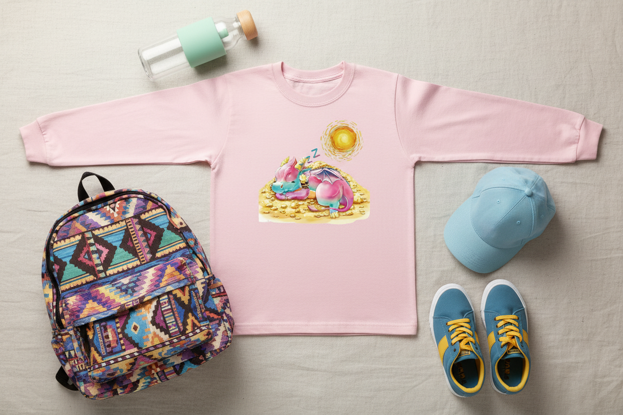 Long Sleeve Rosa (PK)