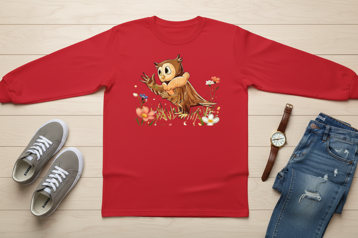 Long Sleeve Vermelha (RD)