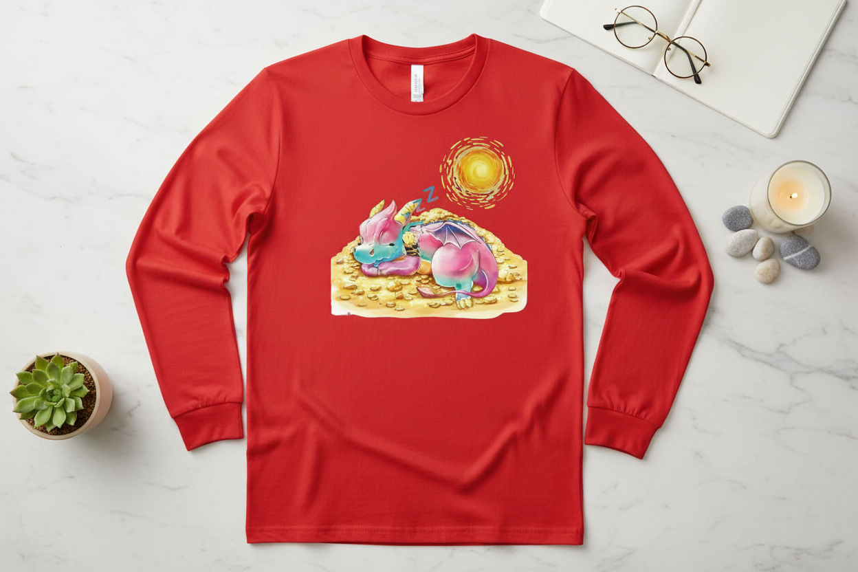 Long Sleeve Vermelha (RD)