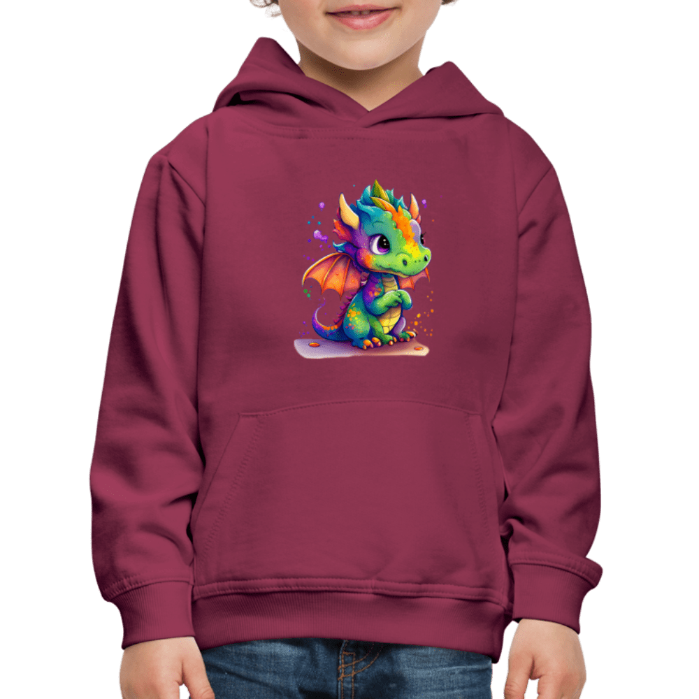 SPOD Kids' Premium Hoodie | Spreadshirt 654 Kaida Brightscale (D2) Kids' Premium Hoodie