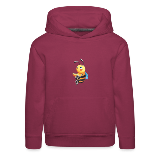 SPOD Kids' Premium Hoodie | Spreadshirt 654 Magical Meadows - Happy Bella - Kids' Premium Hoodie