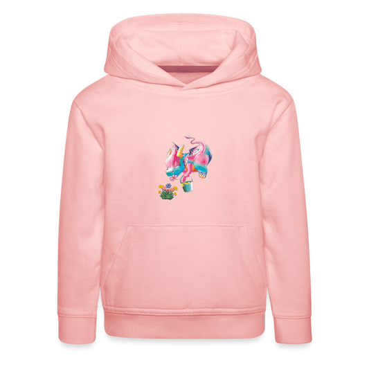 SPOD Kids' Premium Hoodie | Spreadshirt 654 Magical Meadows - Kaida Pollinating - Kids' Premium Hoodie