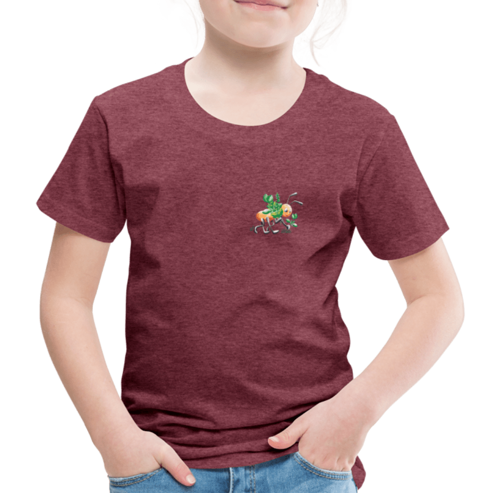 SPOD Kids' Premium T-Shirt | Spreadshirt 814 Magical Meadows - Hardworking Ant - Kids' Premium T-Shirt