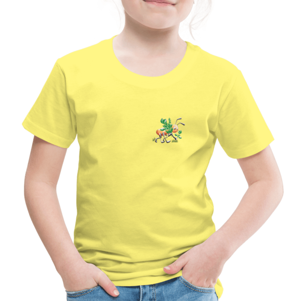 SPOD Kids' Premium T-Shirt | Spreadshirt 814 Magical Meadows - Hardworking Ant - Kids' Premium T-Shirt