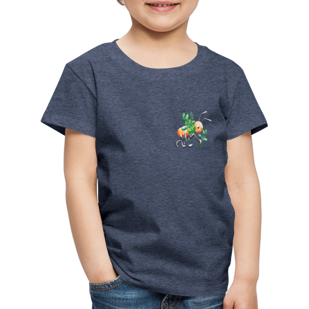 SPOD Kids' Premium T-Shirt | Spreadshirt 814 Magical Meadows - Hardworking Ant - Kids' Premium T-Shirt