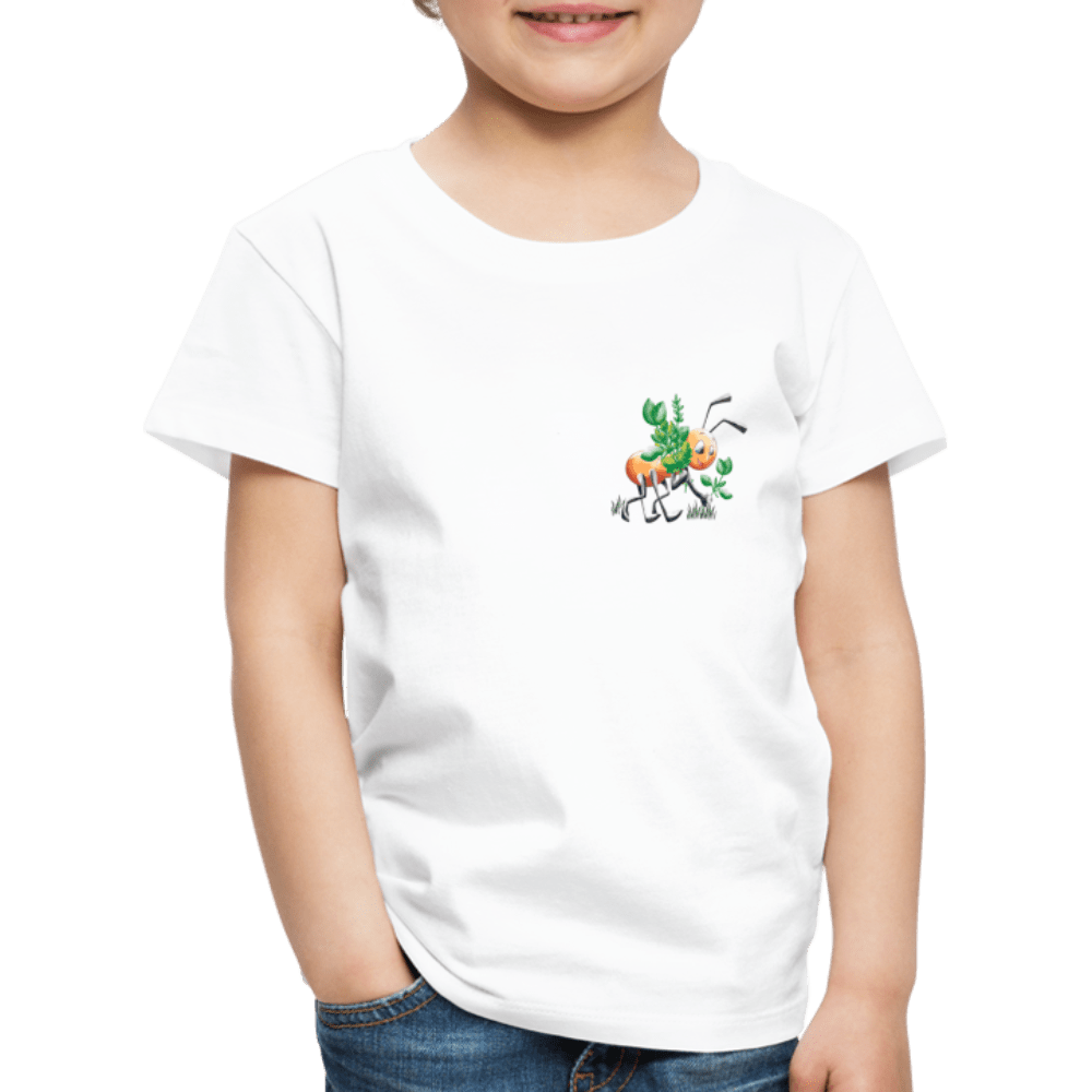 SPOD Kids' Premium T-Shirt | Spreadshirt 814 Magical Meadows - Hardworking Ant - Kids' Premium T-Shirt