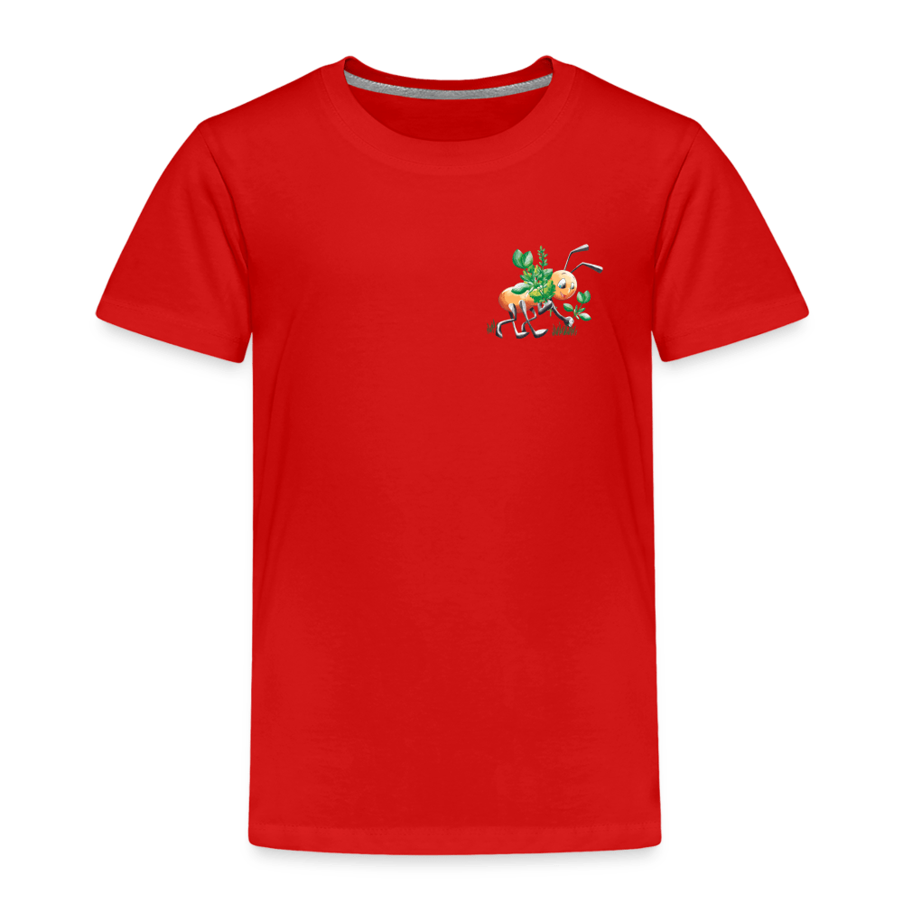 SPOD Kids' Premium T-Shirt | Spreadshirt 814 Magical Meadows - Hardworking Ant - Kids' Premium T-Shirt