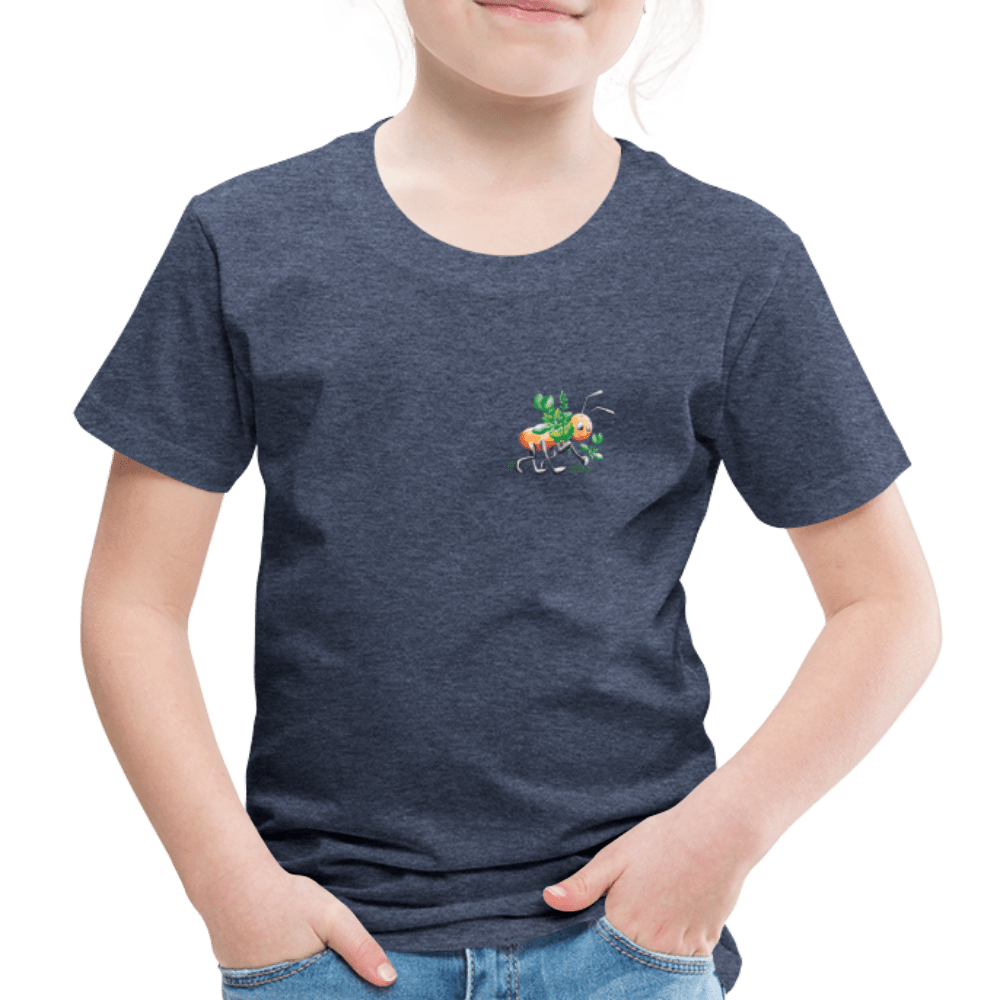 SPOD Kids' Premium T-Shirt | Spreadshirt 814 Magical Meadows - Hardworking Ant - Kids' Premium T-Shirt