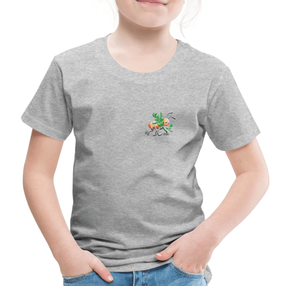 SPOD Kids' Premium T-Shirt | Spreadshirt 814 Magical Meadows - Hardworking Ant - Kids' Premium T-Shirt