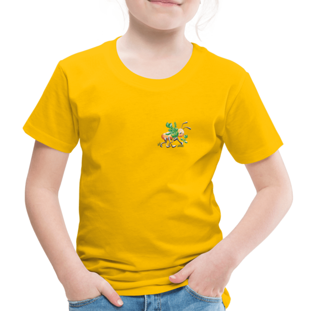 SPOD Kids' Premium T-Shirt | Spreadshirt 814 Magical Meadows - Hardworking Ant - Kids' Premium T-Shirt