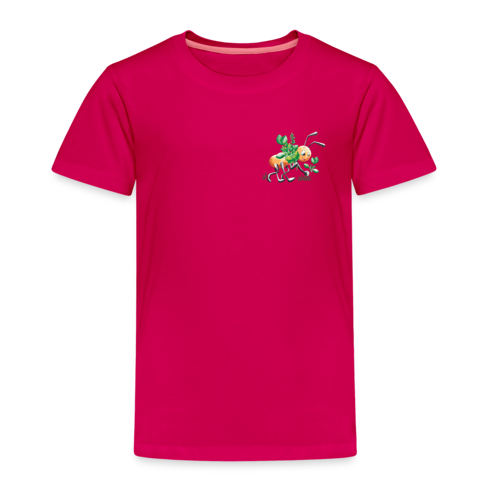 SPOD Kids' Premium T-Shirt | Spreadshirt 814 Magical Meadows - Hardworking Ant - Kids' Premium T-Shirt
