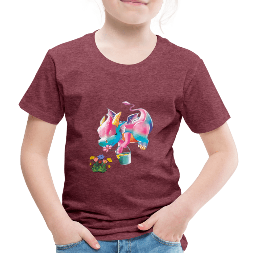 SPOD Kids' Premium T-Shirt | Spreadshirt 814 Magical Meadows - Kaida's Pollinating - Kids' Premium T-Shirt