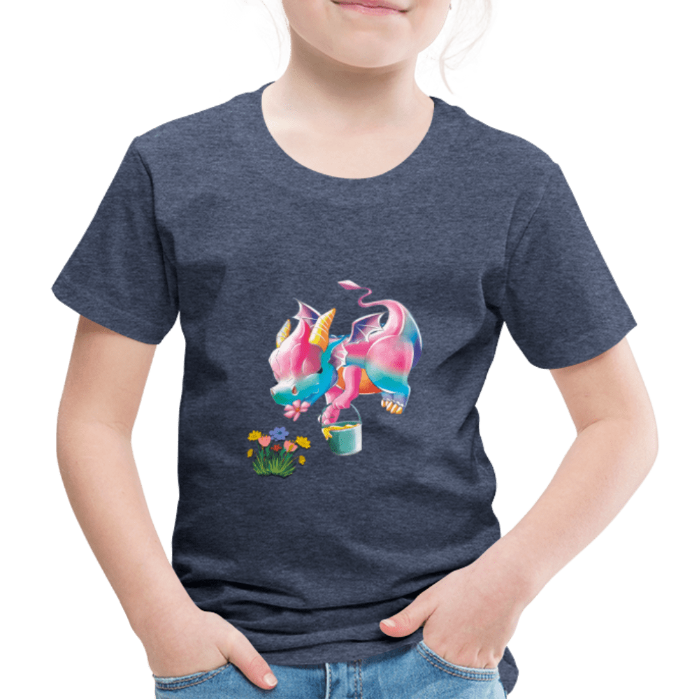 SPOD Kids' Premium T-Shirt | Spreadshirt 814 Magical Meadows - Kaida's Pollinating - Kids' Premium T-Shirt