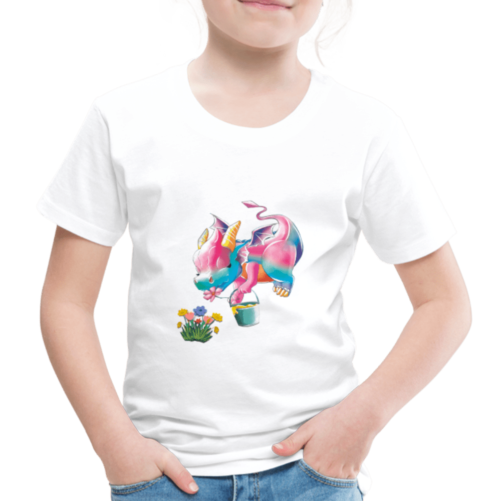 SPOD Kids' Premium T-Shirt | Spreadshirt 814 Magical Meadows - Kaida's Pollinating - Kids' Premium T-Shirt
