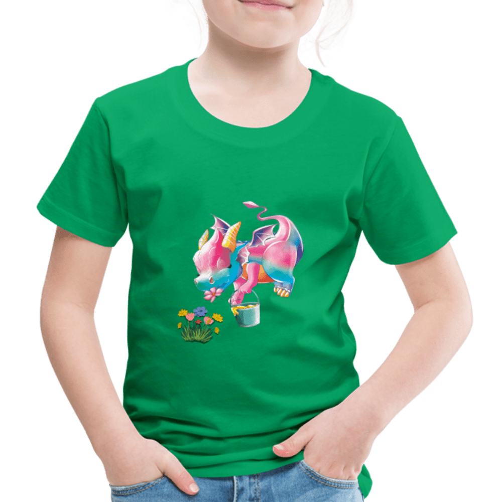 SPOD Kids' Premium T-Shirt | Spreadshirt 814 Magical Meadows - Kaida's Pollinating - Kids' Premium T-Shirt
