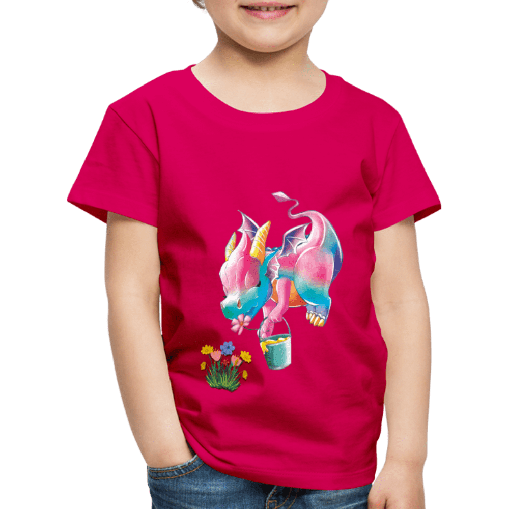 SPOD Kids' Premium T-Shirt | Spreadshirt 814 Magical Meadows - Kaida's Pollinating - Kids' Premium T-Shirt