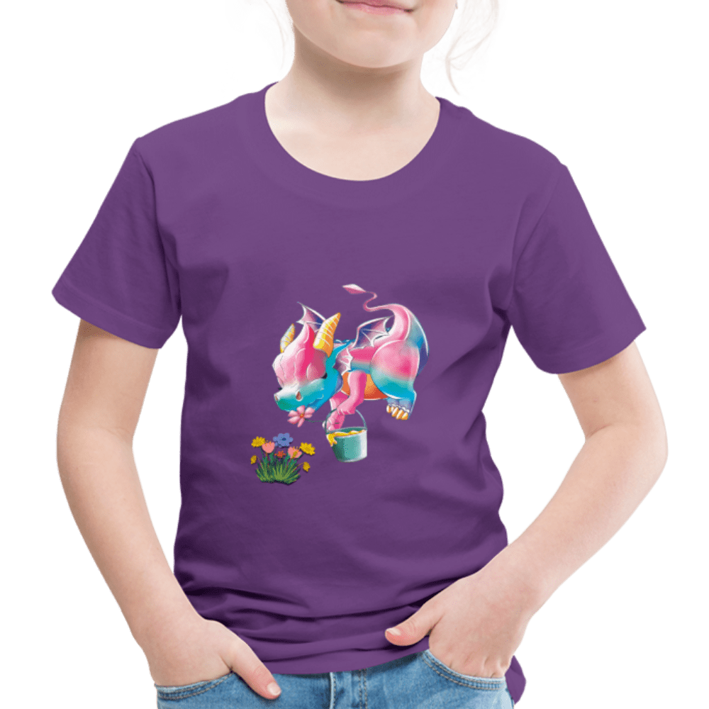 SPOD Kids' Premium T-Shirt | Spreadshirt 814 Magical Meadows - Kaida's Pollinating - Kids' Premium T-Shirt