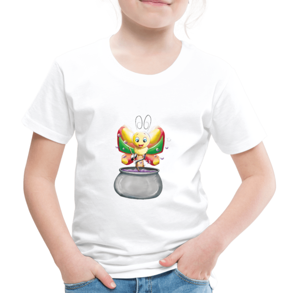 SPOD Kids' Premium T-Shirt | Spreadshirt 814 Magical Meadows - Magic Butterfly - Kids' Premium T-Shirt