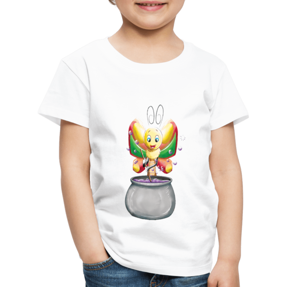SPOD Kids' Premium T-Shirt | Spreadshirt 814 Magical Meadows - Magic Butterfly - Kids' Premium T-Shirt