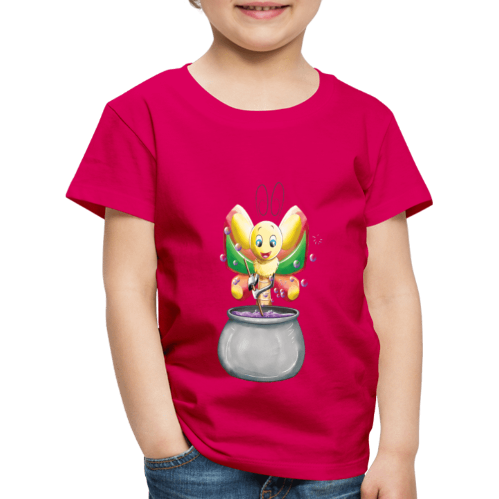 SPOD Kids' Premium T-Shirt | Spreadshirt 814 Magical Meadows - Magic Butterfly - Kids' Premium T-Shirt