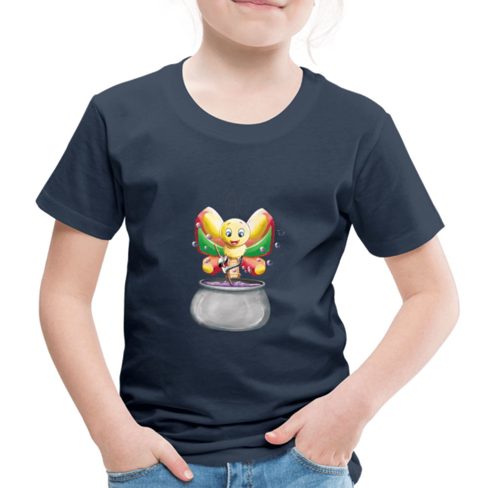 SPOD Kids' Premium T-Shirt | Spreadshirt 814 Magical Meadows - Magic Butterfly - Kids' Premium T-Shirt