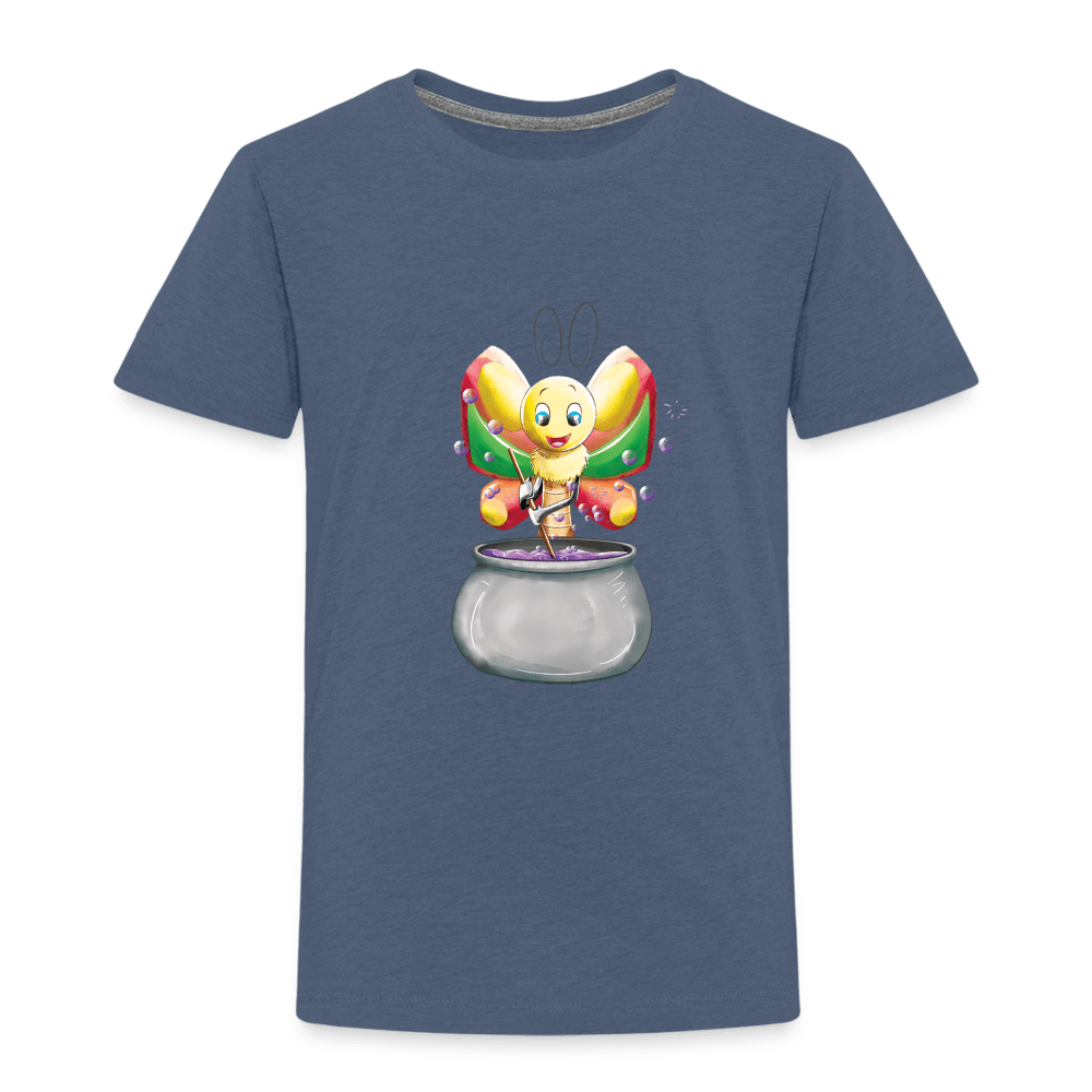 SPOD Kids' Premium T-Shirt | Spreadshirt 814 Magical Meadows - Magic Butterfly - Kids' Premium T-Shirt
