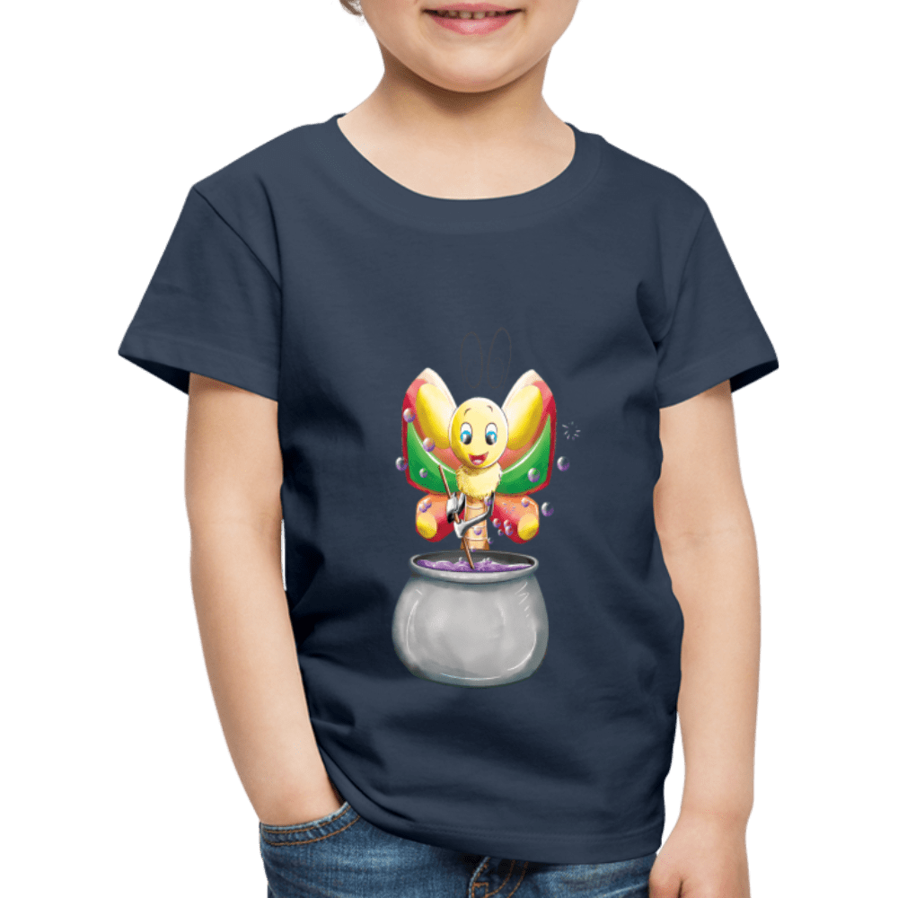 SPOD Kids' Premium T-Shirt | Spreadshirt 814 Magical Meadows - Magic Butterfly - Kids' Premium T-Shirt