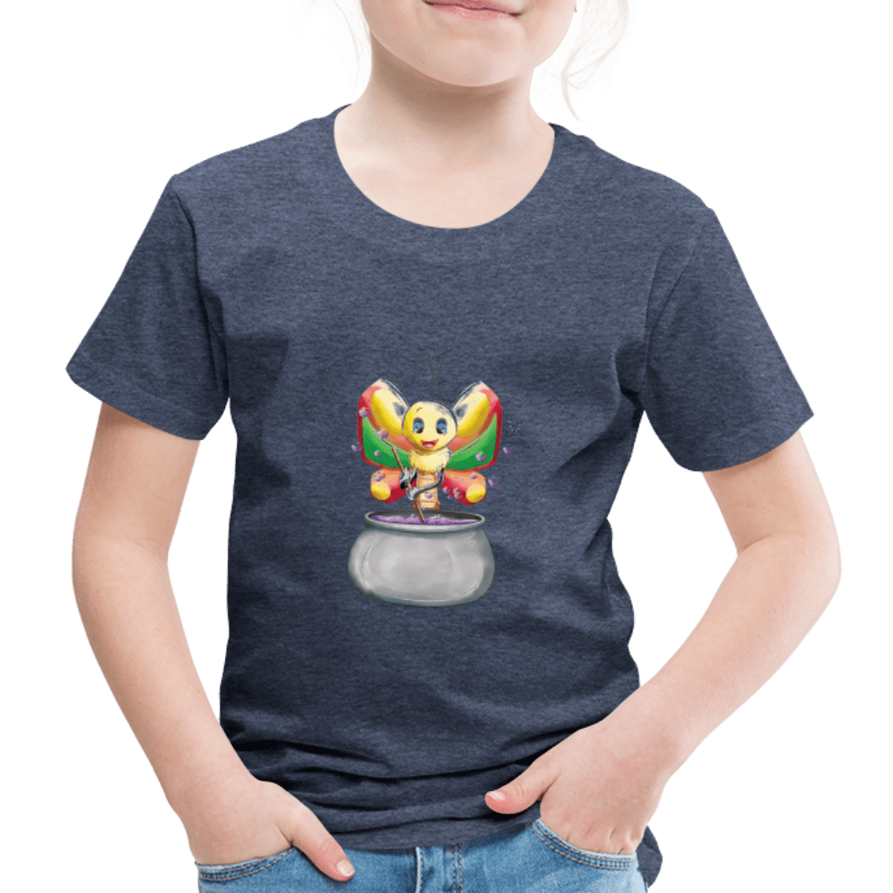 SPOD Kids' Premium T-Shirt | Spreadshirt 814 Magical Meadows - Magic Butterfly - Kids' Premium T-Shirt