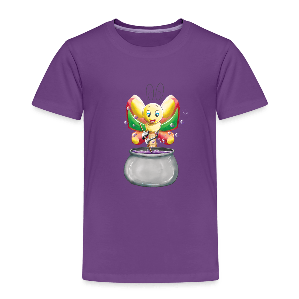 SPOD Kids' Premium T-Shirt | Spreadshirt 814 Magical Meadows - Magic Butterfly - Kids' Premium T-Shirt