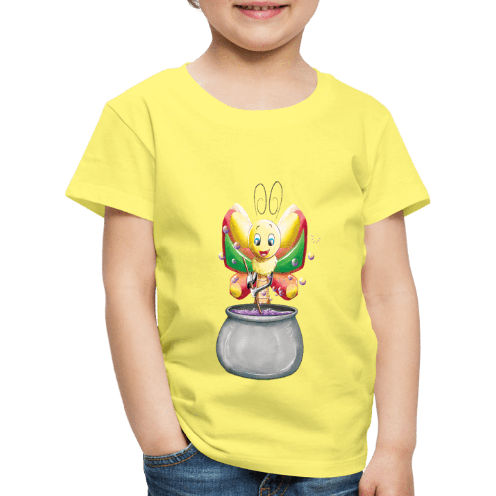 SPOD Kids' Premium T-Shirt | Spreadshirt 814 Magical Meadows - Magic Butterfly - Kids' Premium T-Shirt