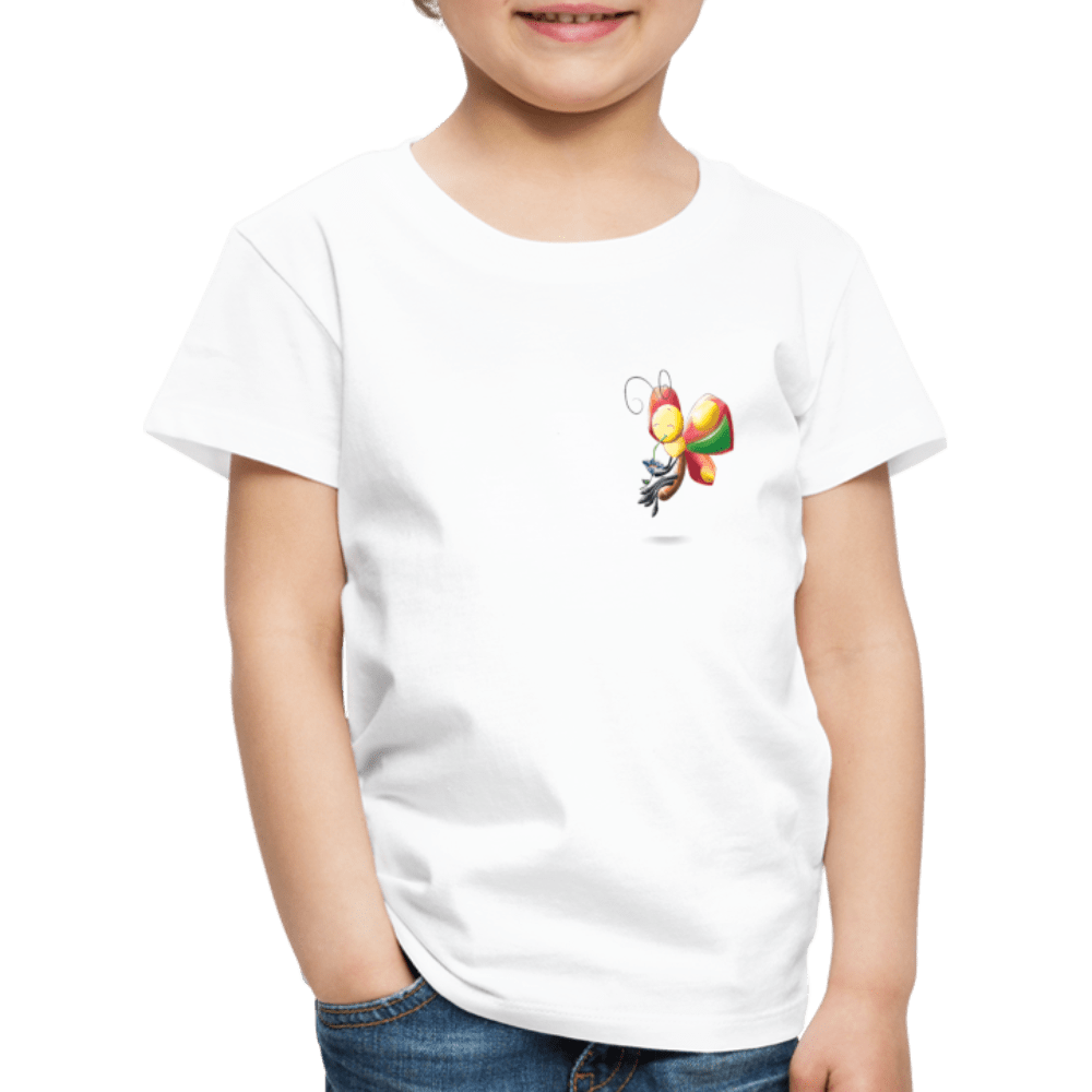SPOD Kids' Premium T-Shirt | Spreadshirt 814 Magical Meadows - Wise Butterfly - Kids' Premium T-Shirt