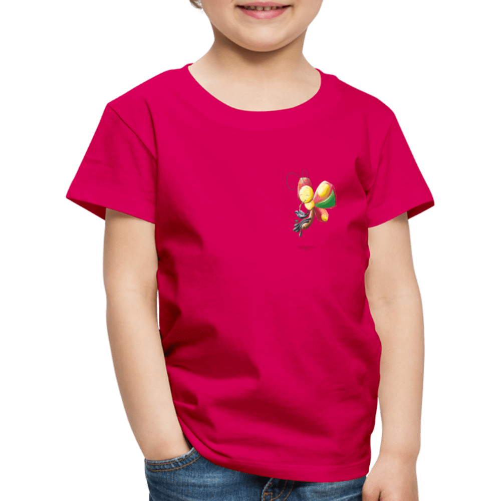 SPOD Kids' Premium T-Shirt | Spreadshirt 814 Magical Meadows - Wise Butterfly - Kids' Premium T-Shirt