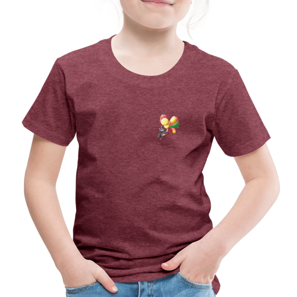 SPOD Kids' Premium T-Shirt | Spreadshirt 814 Magical Meadows - Wise Butterfly - Kids' Premium T-Shirt