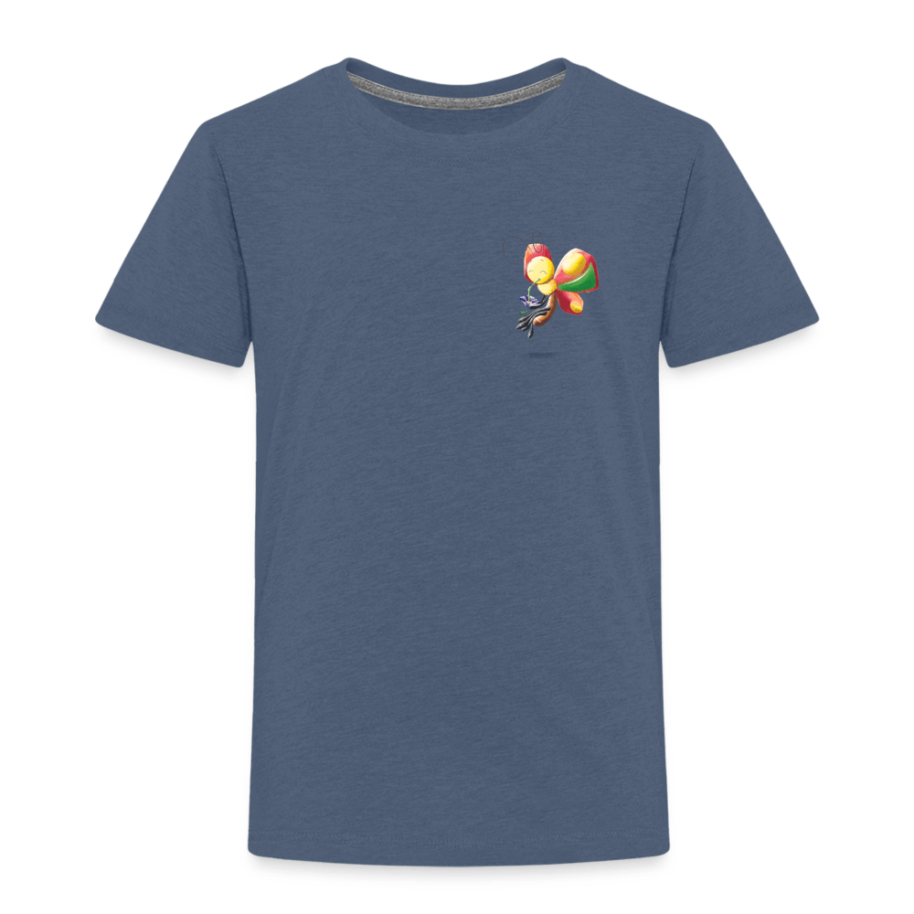 SPOD Kids' Premium T-Shirt | Spreadshirt 814 Magical Meadows - Wise Butterfly - Kids' Premium T-Shirt