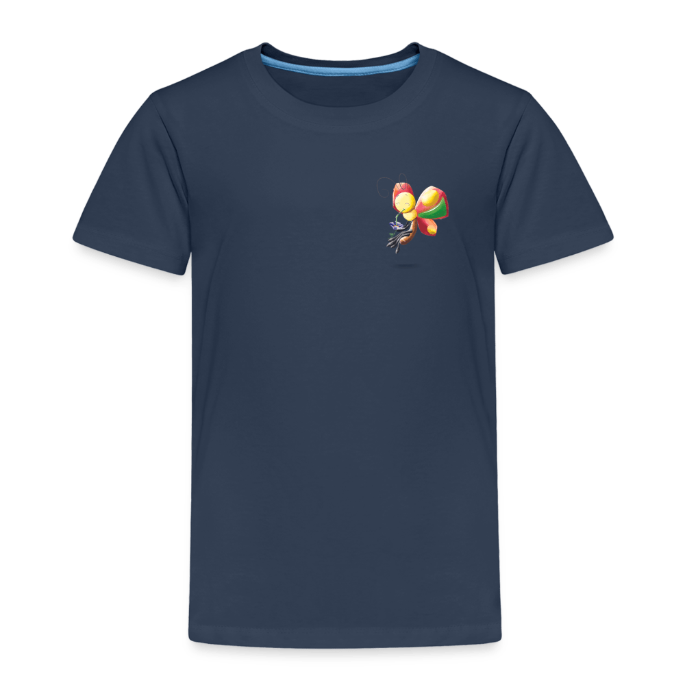 SPOD Kids' Premium T-Shirt | Spreadshirt 814 Magical Meadows - Wise Butterfly - Kids' Premium T-Shirt