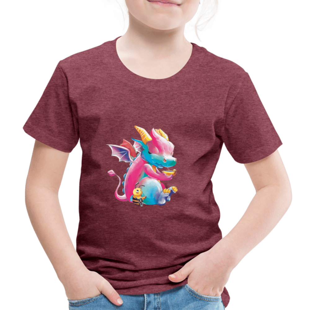 SPOD Kids' Premium T-Shirt | Spreadshirt 814 Tea Time - Magical Meadows - Children's Premium T-Shirt