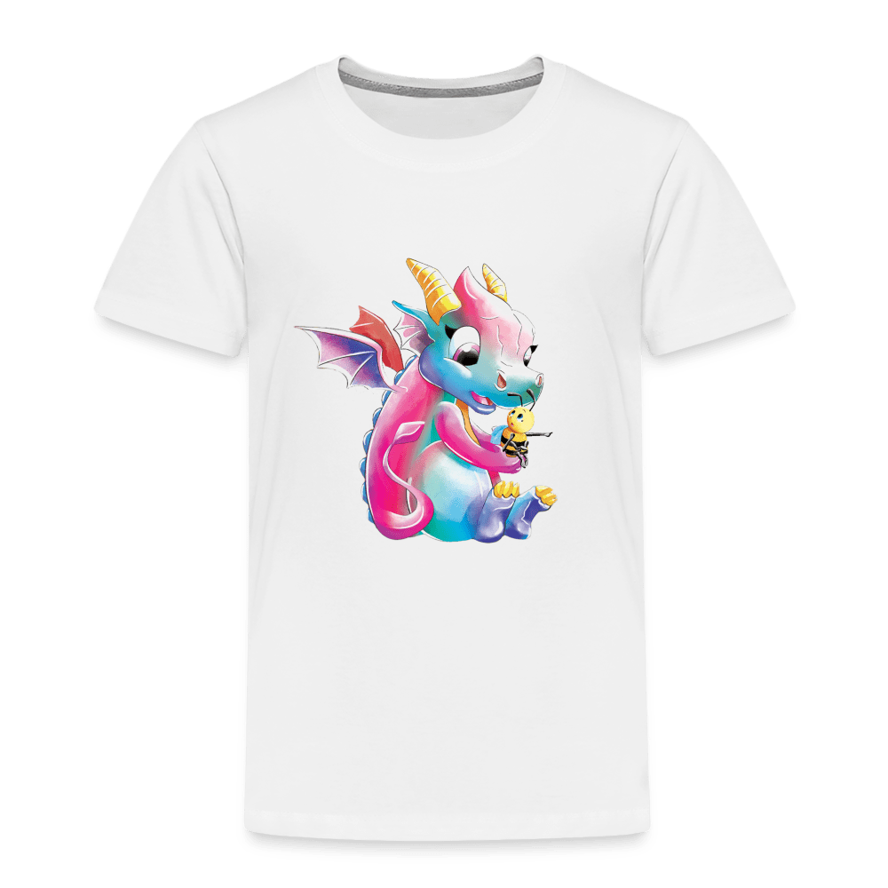 SPOD Kids' Premium T-Shirt | Spreadshirt 814 white / 98/104 (2 Years) Magical Meadows - Over there - Kids' Premium T-Shirt