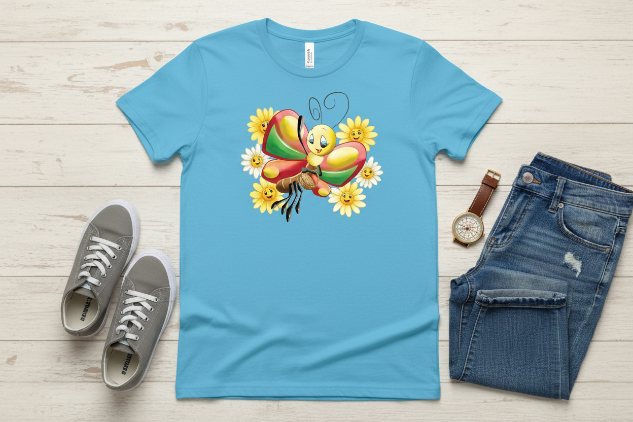 T-shirt Azul Céu (SK)