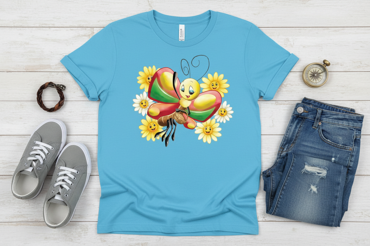 T-shirt Azul Céu (SK)