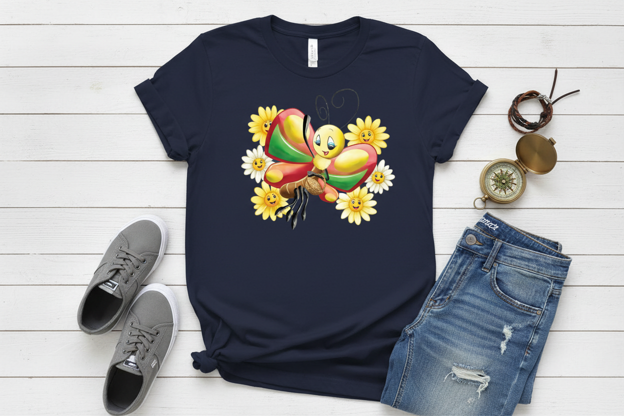 T-shirt Azul Marinho (NY)